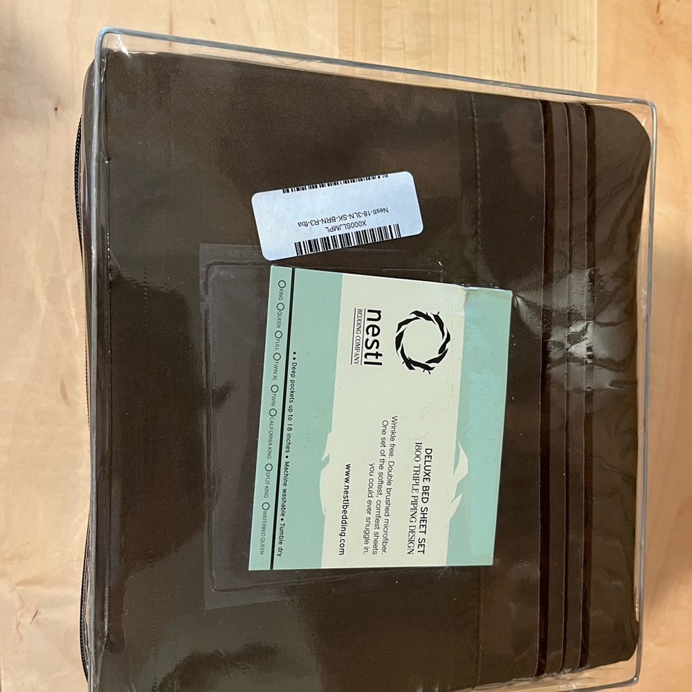 Nestl Split King Sheet Set- brand new!